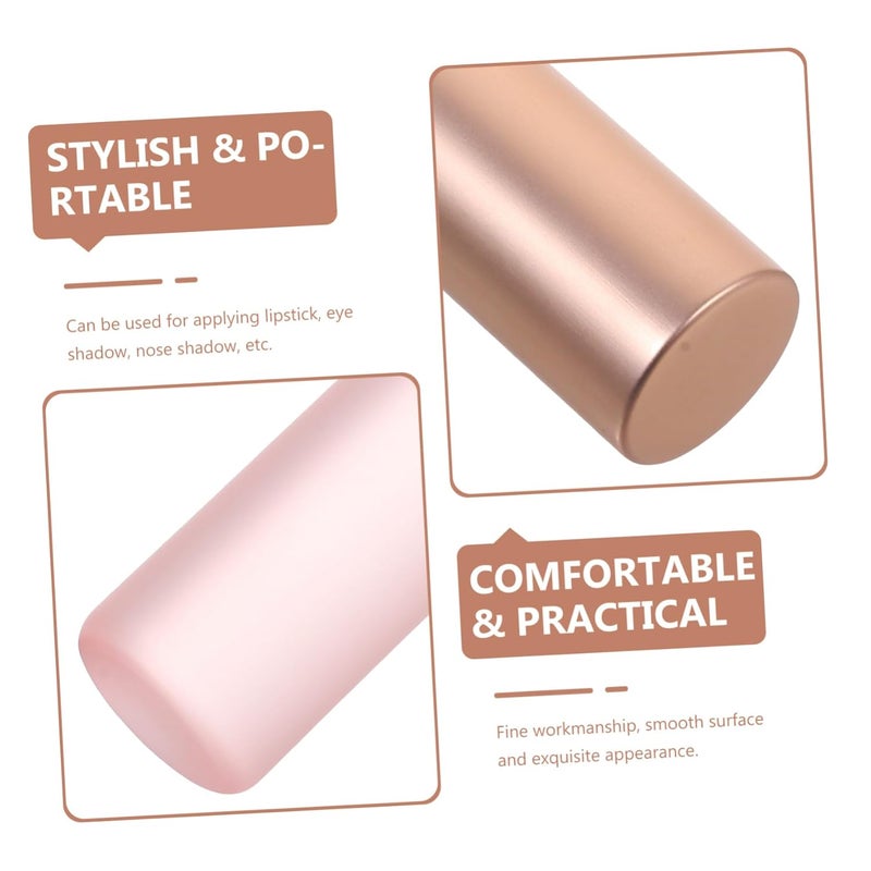 ERINGOGO 2Pcs Portable Lipstick Applicators Versatile Lip Brush and Gloss Makeup Tools for Women for Lip Lip Balm and Lipstick Application for Makeup - Image 2
