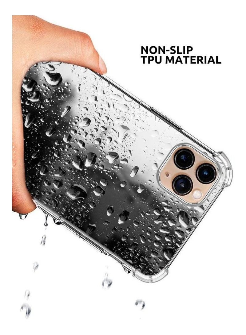 Mobile Case Cover for Apple iPhone 14 Pro Max Shockproof Back Cover With Stylish Reflective Makeup Mirror