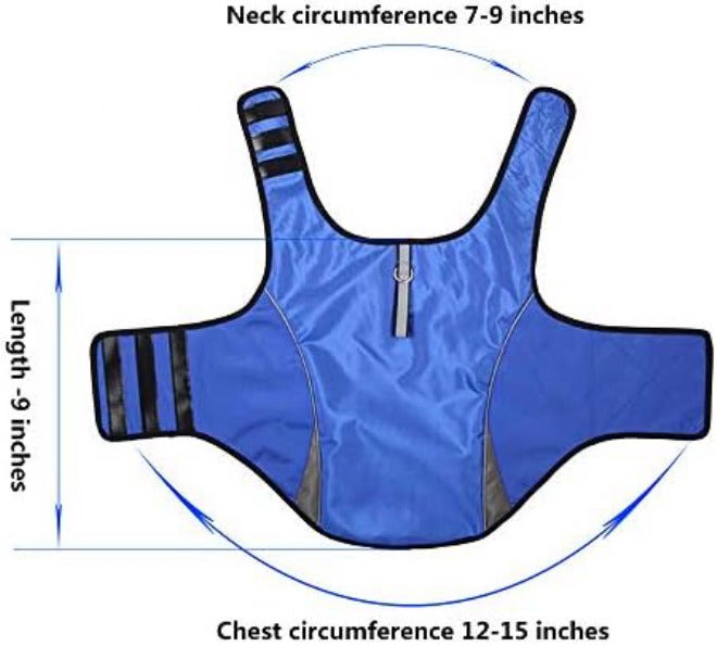 Winbate Dog Anxiety Jacket Keep Calming Vest Thunder Coat with D-Ring and Training Handle for Small Dogs - Image 4