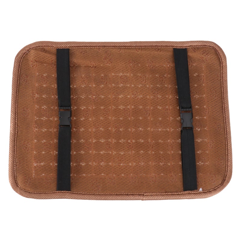 2 pcs Chip Seat Cushions Cooling Seat Mat Breathable Chair Pad Heat Dissipation Cushion for Home Sofa Office Use (Coffee) - Image 4