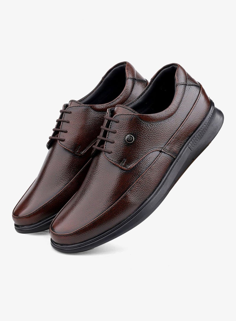 Bacca Bucci Leather Office Lace-ups Formal Shoes - Image 2