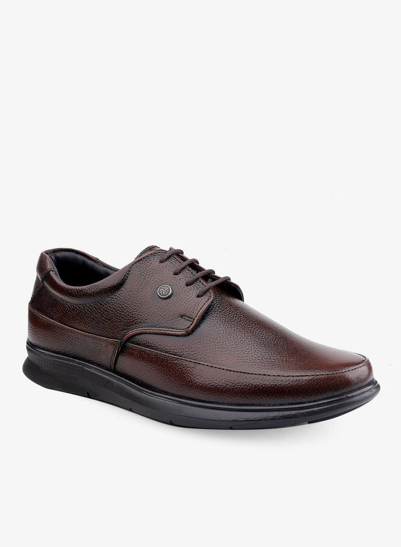 Bacca Bucci Leather Office Lace-ups Formal Shoes - Image 1