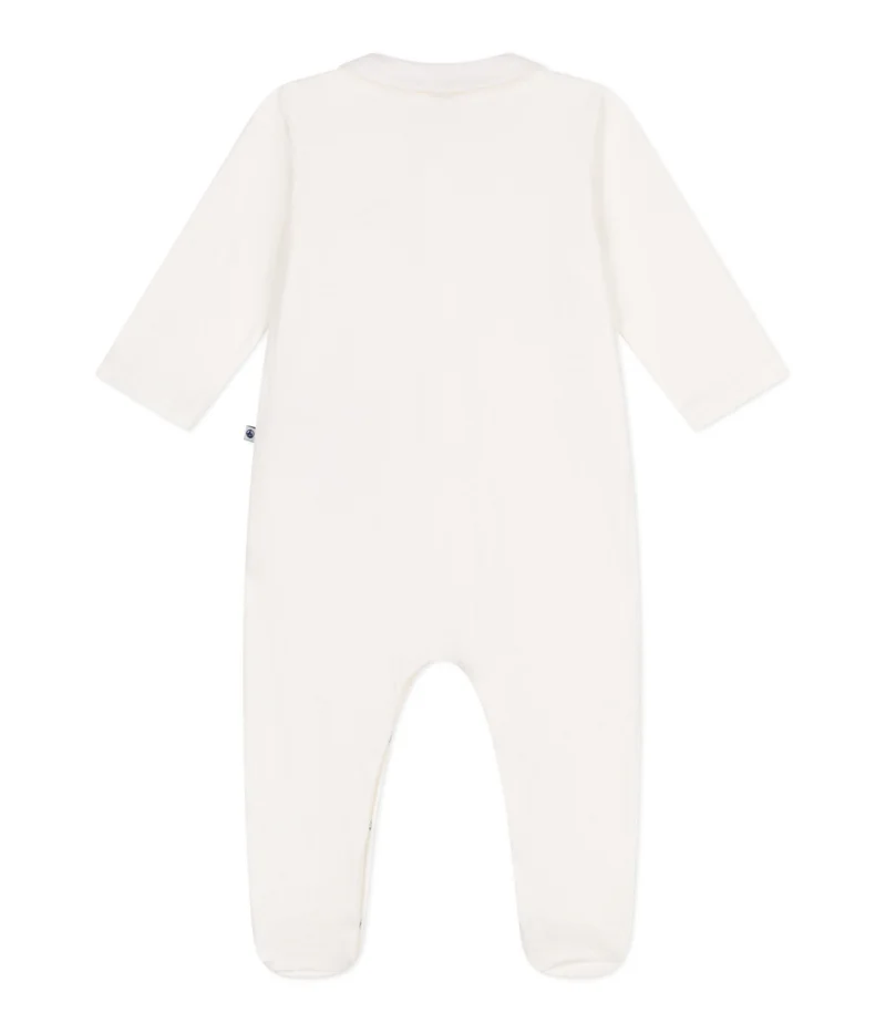Petit Bateau Babies' tube-knit pyjamas