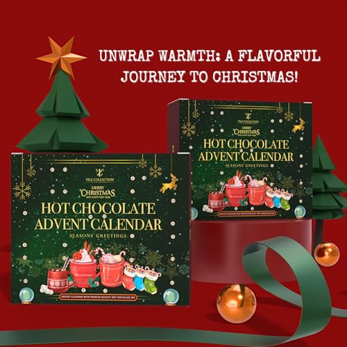 Tilz Hot Chocolate Advent Calendar 2025 - Gourmet Luxury 24 Hot Chocolate Selection Variety Flavours - Food Advent Calendars Gifts Set For Men Women Children - Image 5