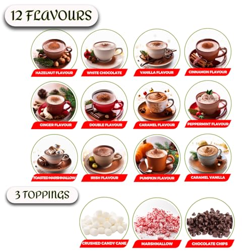 Tilz Hot Chocolate Advent Calendar 2025 - Gourmet Luxury 24 Hot Chocolate Selection Variety Flavours - Food Advent Calendars Gifts Set For Men Women Children - Image 4