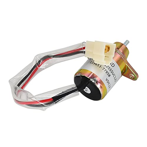 Notonmek 119653-77950 119285-77950 Solenoid Valve 12V Fuel Shut Off for Yanmar Kubota John Deere 1503ES-12S5SUC5S SA-4562T - Image 3