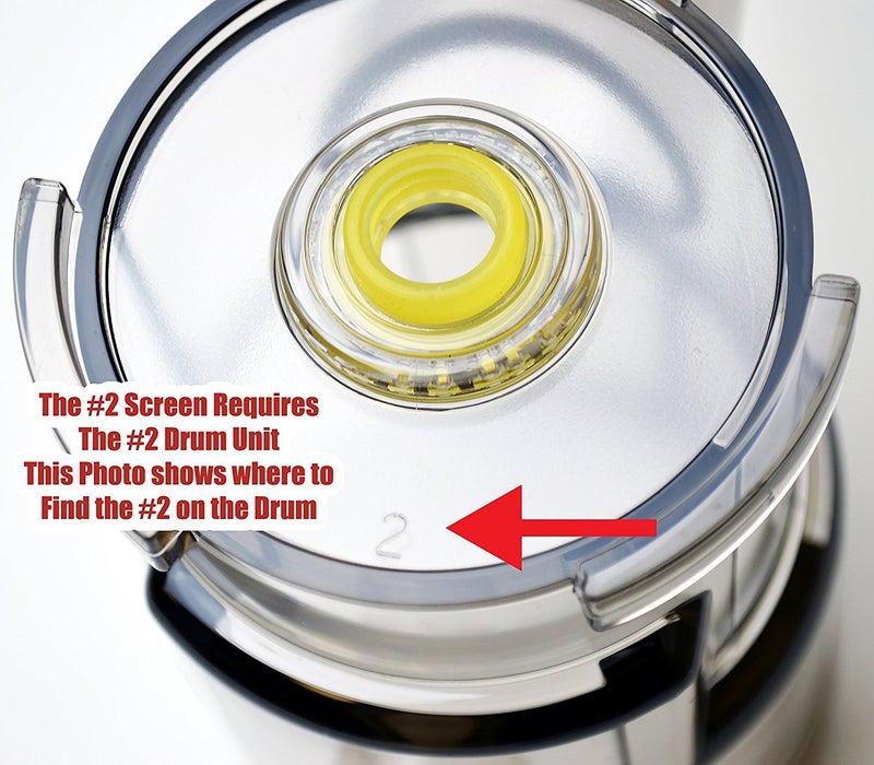 Omega Juicing Screen #2 Upgrade for 8006, 8005, 8004, 8003, GE ULTEM - Image 3