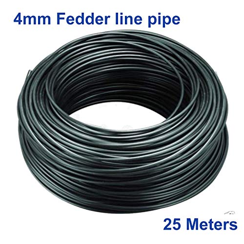 Pinolex Drip Irrigation Feeder Line Pipe - 25 Meters, Black - Image 2
