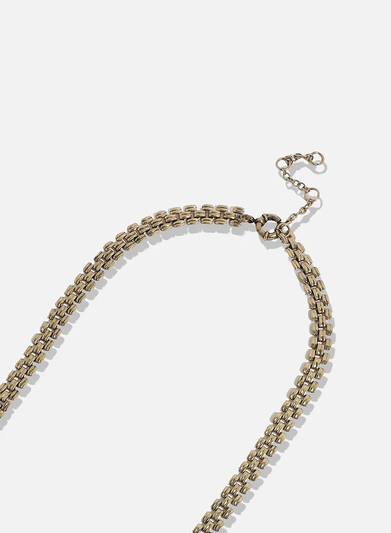 SOHI Designer Statement Stone Artificial Necklace Jewellery