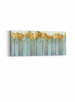 LOWHA Framed Canvas Wall Art Stretched Over Wooden Frame, Panorama Orientation Modern Art Painting, For Home, Living Room, Office Décor  - Image 3