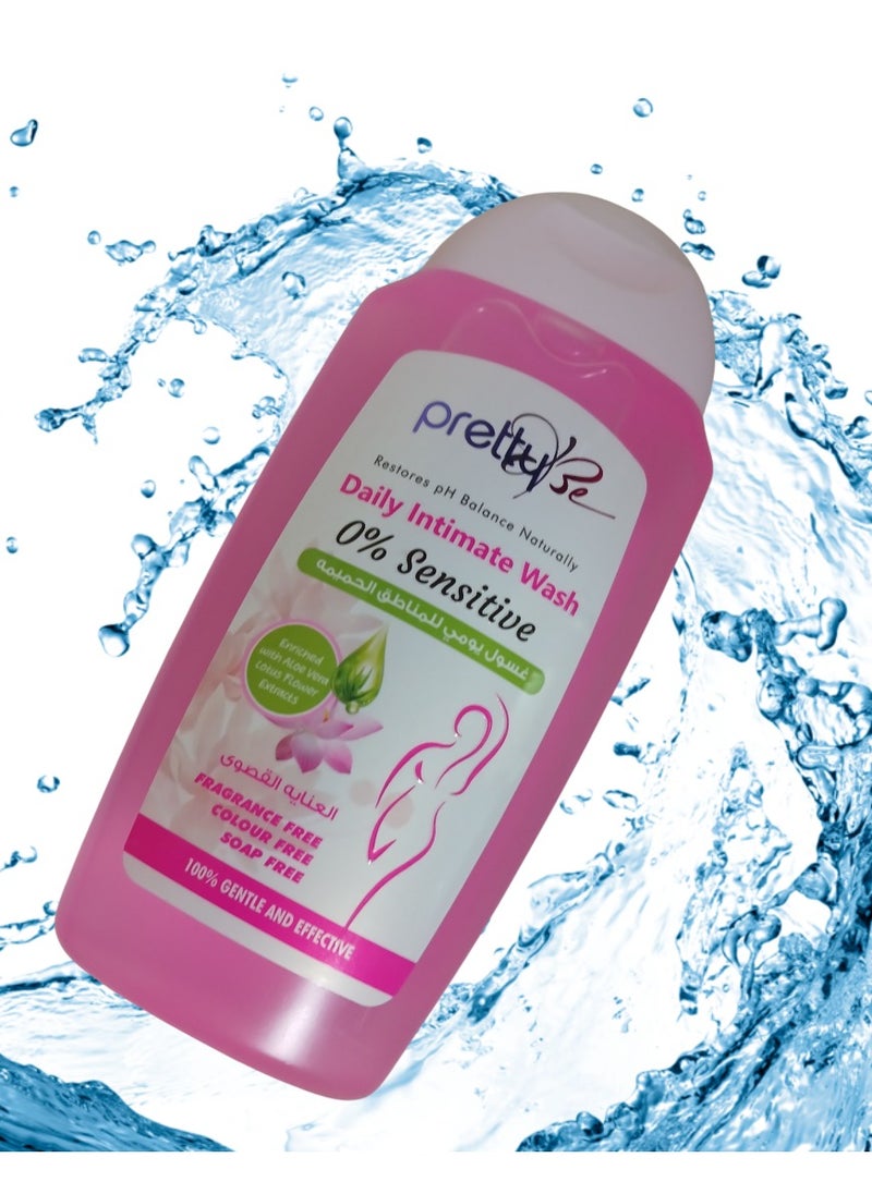 Pretty Be Pretty Be Daily Intimate Wash, Feminine Wash, Sensitive 250ml  - Image 2