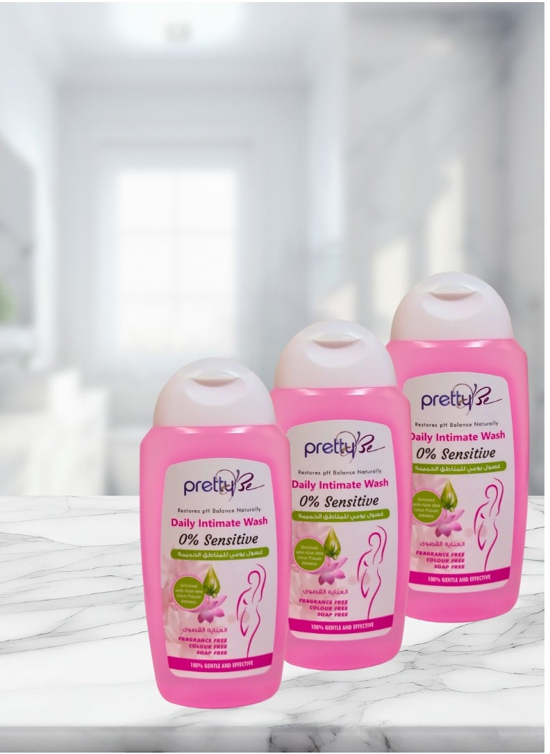 Pretty Be Pretty Be Daily Intimate Wash, Feminine Wash, Sensitive 250ml  - Image 4