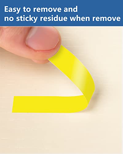 Msudoku Tze Tz Tape 12mm 0.47 Laminated Yellow Compatible for Brother P Touch Label Maker Tape TZe-631 TZe631 Label Tape for PT D200 D210 D220 D400 Cube, Black on Yellow, 1/2 Inch x 26.2 Feet, 3-Pack - Image 5