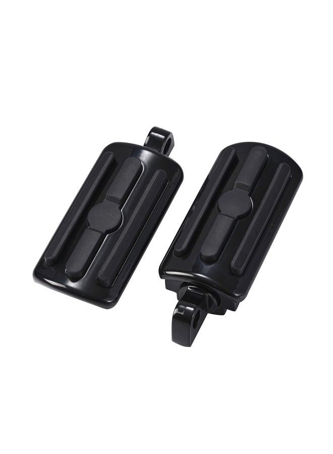 CELOMT 10mm Motorcycle Footpegs Passenger Foot Pegs Highway Pegs Fit Harley Sportster Softail Dyna Touring (Black) - Image 3