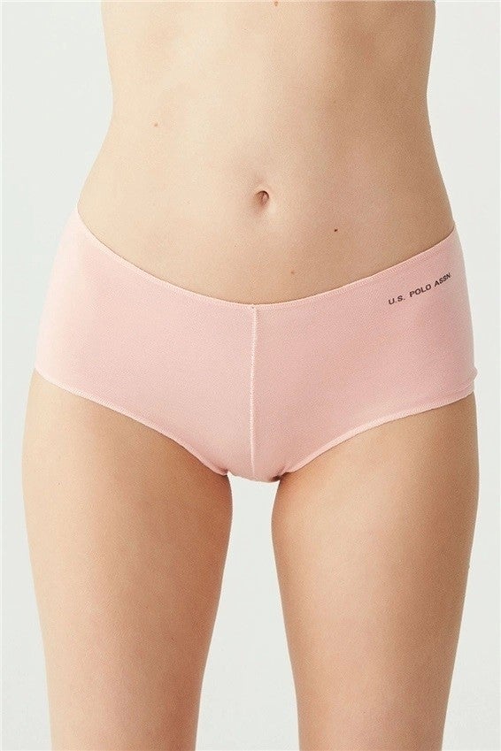 U.S. Polo Assn. Red Salmon Black White Skin 5 Pack Women's Boxer  - Image 1
