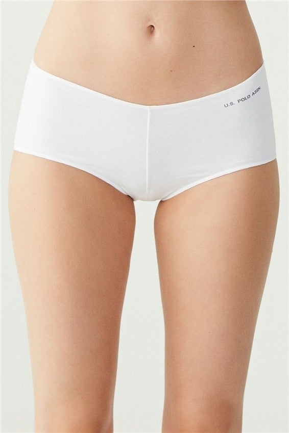 U.S. Polo Assn. Red Salmon Black White Skin 5 Pack Women's Boxer  - Image 2