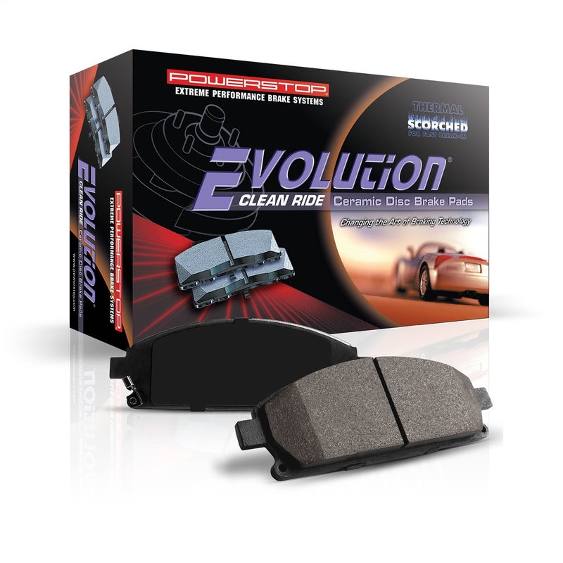 Power Stop 161711 Z16 Evolution Front Ceramic Brake Pads For Mazda 6 20142020 Model Specific