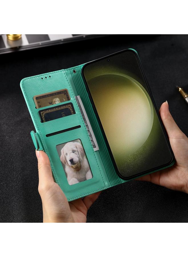 erorex Case For Samsung Galaxy A55 5G Simple 6-Card Wallet Leather Phone Case - Image 3