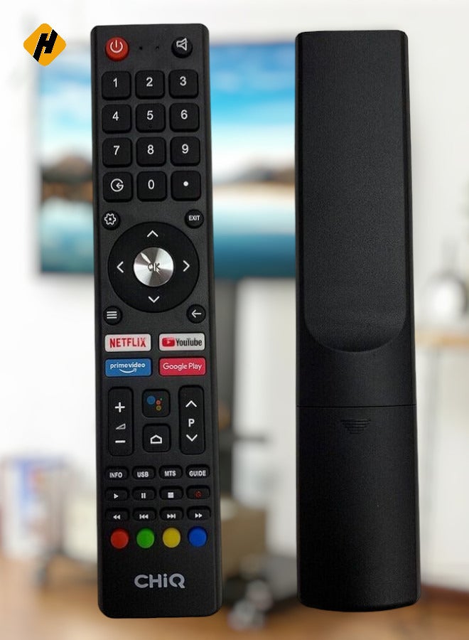 New Voice TV Remote control For CHIQ TV L32H7N L32H7S U43H7AN LCD LED Android TV