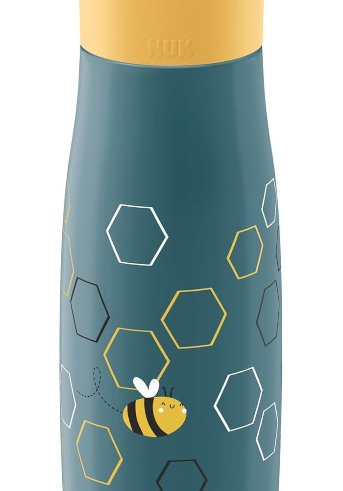 NUK Mini Me Flip Straw Toddler Water Bottle, 15 oz — Kids Water Bottle — Toddler Travel Essential - Image 1