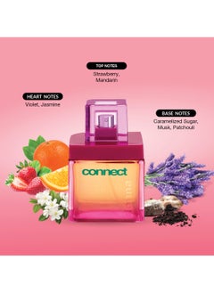 Jean Paul Dupont Connect Donna Eau de Parfum For Women 100ml  - Image 3