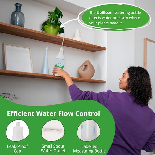 UpBloom - 32 Oz Squeeze Bottle for Hanging Plants, Squirt Bottle/Water Container for Outdoor/Indoor Hanging Plant Made in The USA (Great Alternative for Outdoor/Indoor Watering Can) - Image 3