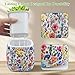 MONVIE 3D Puzzles Planter 96 Unique Flower Vase Puzzle Pieces for Adults Round Puzzle Plant Pot with Drainage for Indoor Plants Succulents and Cactus Pen Holder Luxuriant Flowers - Image 4