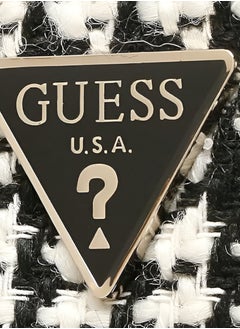 GUESS GUESS Houndstooth Tweed Tote Bag  - Image 3