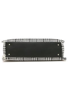 GUESS GUESS Houndstooth Tweed Tote Bag  - Image 4