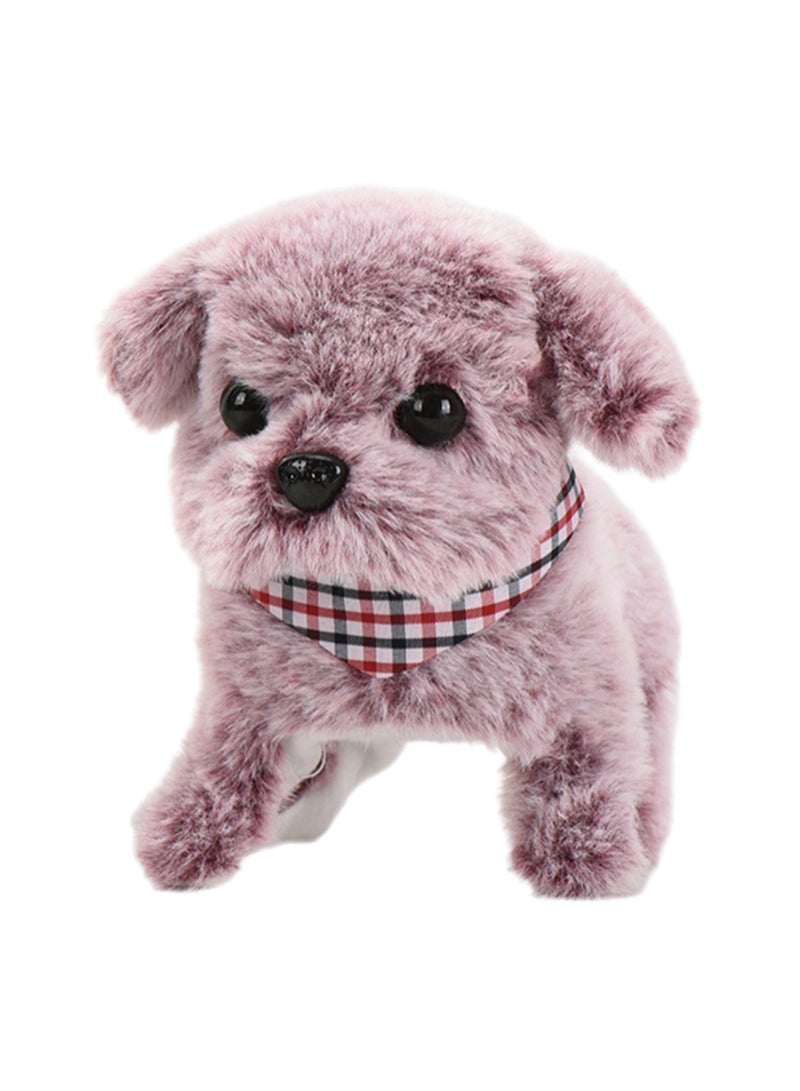 Red Pastoral Dog Electronic Plush Stuffed Animal Interactive Puppy Touch Control, Electronic Dog Pet, Robot Toy, Animated Toy Dog ​​Suitable For Kids Baby - Image 1