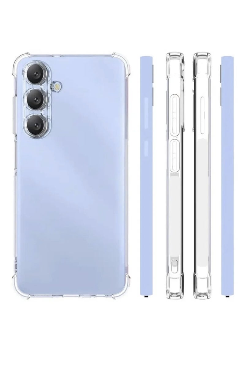 Samsung Galaxy A26 Case, Designed for Galaxy A26 Case, Slim Flexible TPU Airbag Bumper Shock Absorption Rubber Soft Silicone Case Cover Fit for Samsung Galaxy A26 (Clear) - Image 3