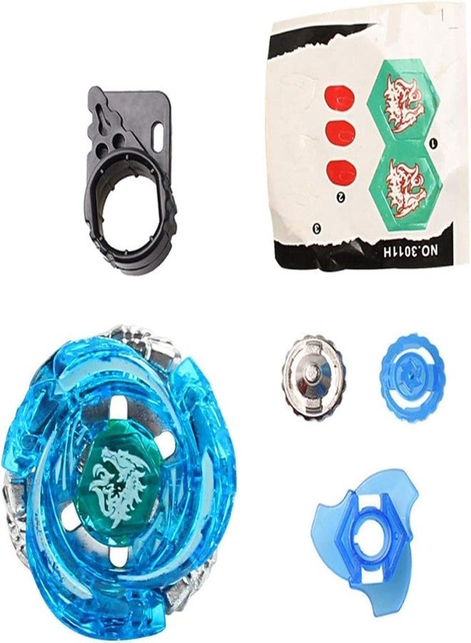 Funstars Metal Fury Spinning Battling Top with Launcher (BB98 Blue) - Image 4