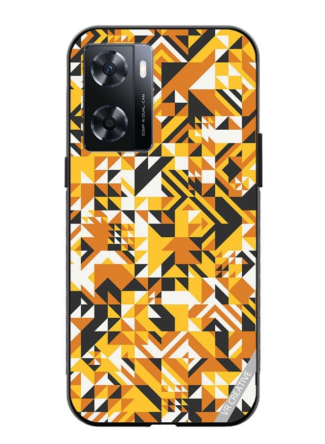 VR CREATIVE Protective Case Cover For OnePlus Nord N20 SE Geametrical Design Multicolour - Image 1
