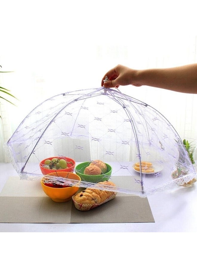 Umbrella Style Food Covers Anti Fly Mosquito Meal Cover Home Kitchen Gadgets Cooking Tools 