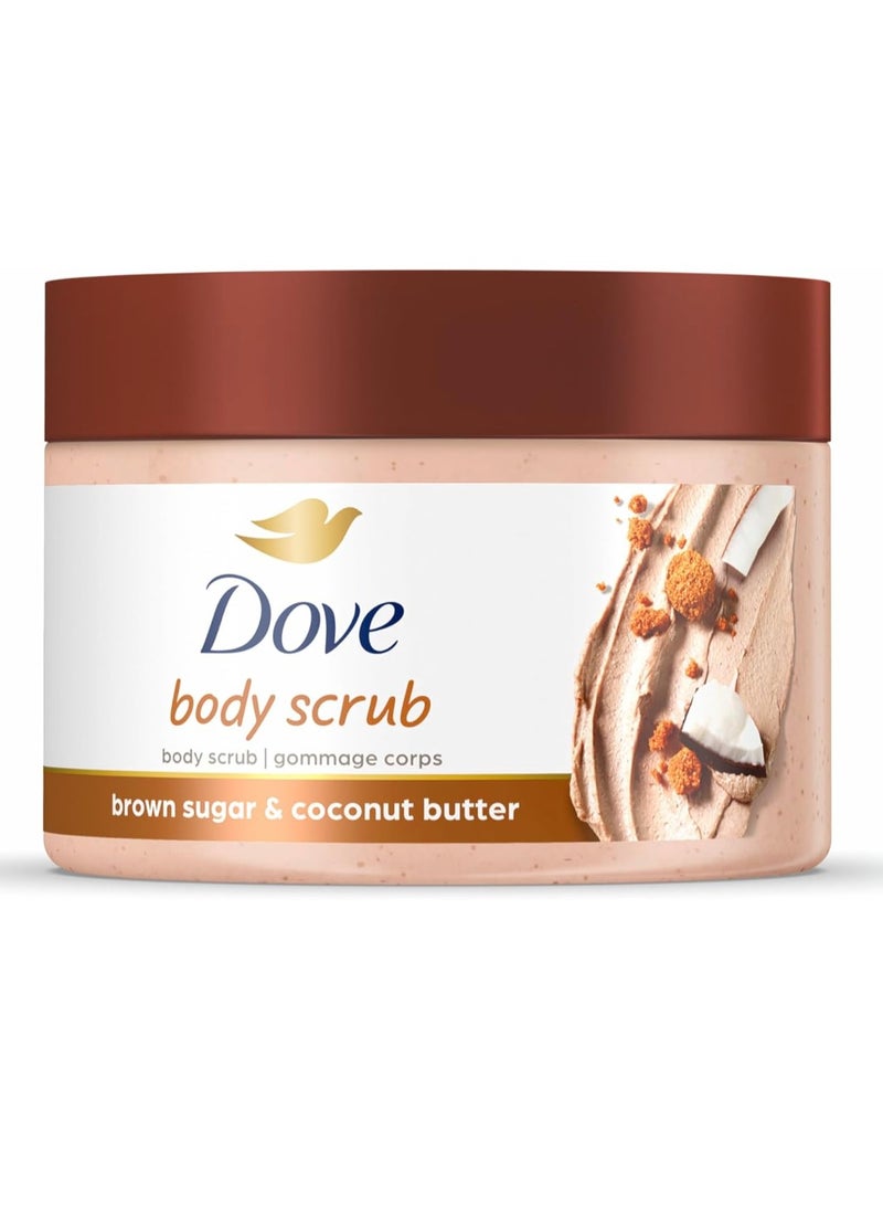 Dove Brown Sugar & Coconut Butter Deep Exfoliating Body Scrub 298 g - Image 4