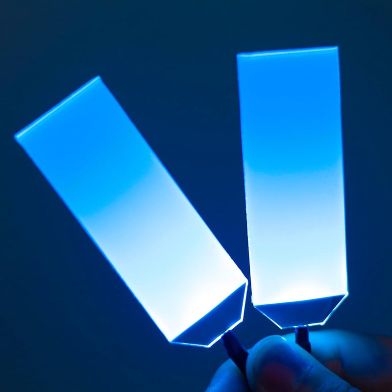 mlnyitus [Azure] Flexible Helmet Decorations led Lights Flexible Cosplay DIY kit Decorations RGB Light Superhero for Men Gifts - Image 1
