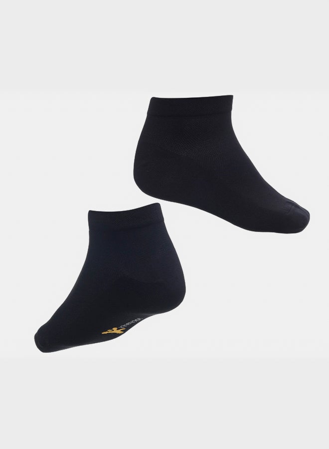 Kheyoot ALL BLACK LONG 10 MEN Set Of 10 Socks - Image 4