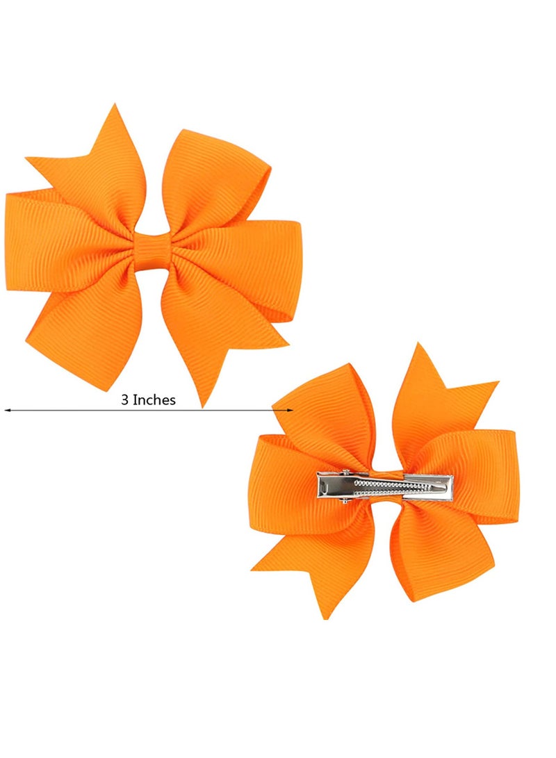 RATSAW Children Cute Duckbill Bow Ribbon Hair Bow  - Image 5