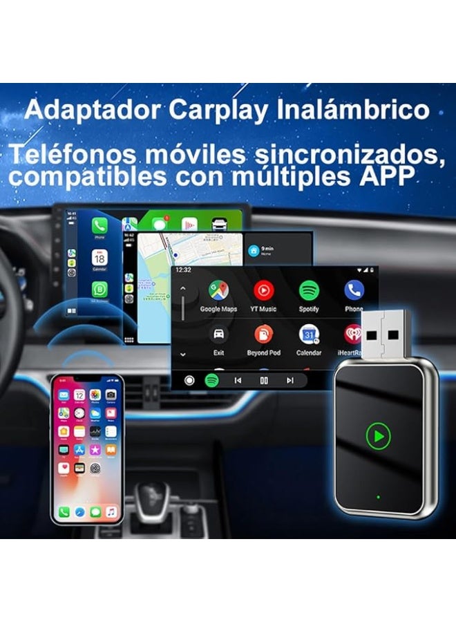 Wireless CarPlay Adapter – Convert Wired CarPlay to Wireless – Compact & Easy Plug-and-Play Device for Daily Use - Image 5