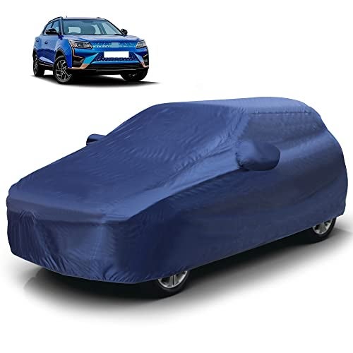 AutoGuys Car Cover Waterproof TF-I for XUV400 EV [Year 2023 Onwards] - XUV400 EV Car Cover Dust & UV Protection XUV400 EV Car Body Cover with Mirror Pocket Soft Cotton Lining - Image 1