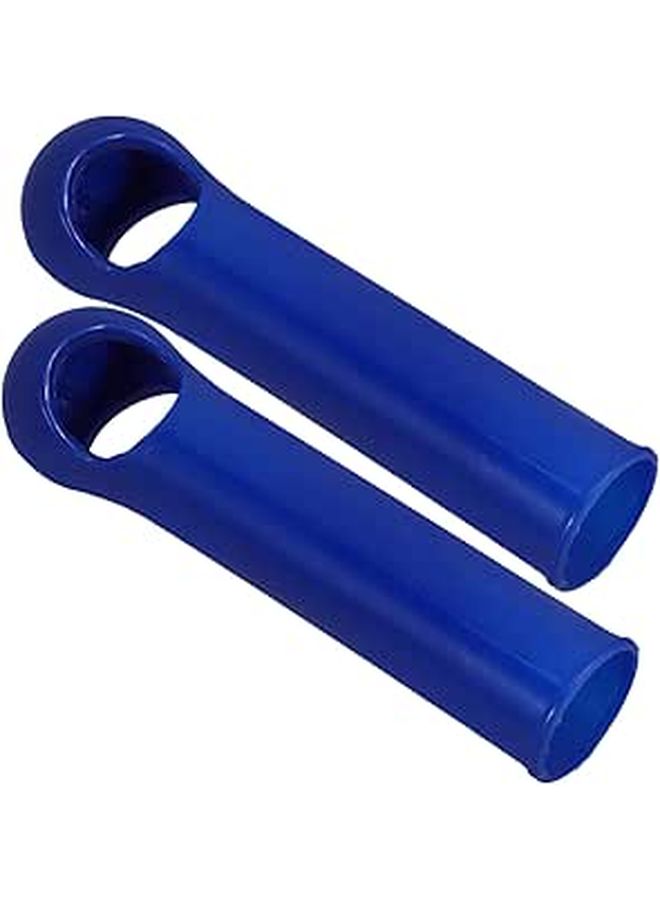 2pcs 19mm Plastic Broom Handle Sleeve Dustpan Grip Replacement For Cleaning Tools - Image 1