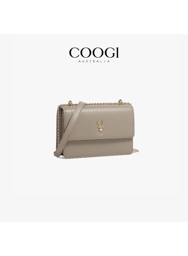 COOGI Lady 2025 Leather Bag - New Small Square Bag - Shoulder Sling Bag - Image 1