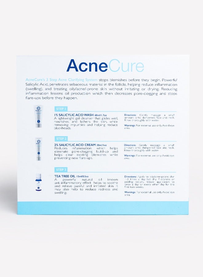 Omic+ Acne Cure 3 Step Acne Clarifying System - Image 4