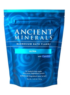 Ancient Minerals Magnesium Bath Flakes ULTRA with OptiMSM - Resealable Magnesium Bag of Zechstein Chloride Alternative to Epsom Bath Salt (1.65 lb) - pzsku/Z2B568BC95FC21E6B646BZ/45/_/1722405042/078e8863-27c4-4736-9b59-9944674ef63f