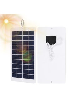 4.5 Watt 5 Volt Solar Panel IP65 Waterproof High-Efficiency Polysilicon Solar Charger Panel Power Charger with 5V USB Port for RV Marine Rooftop and Other Off-Grid Applications