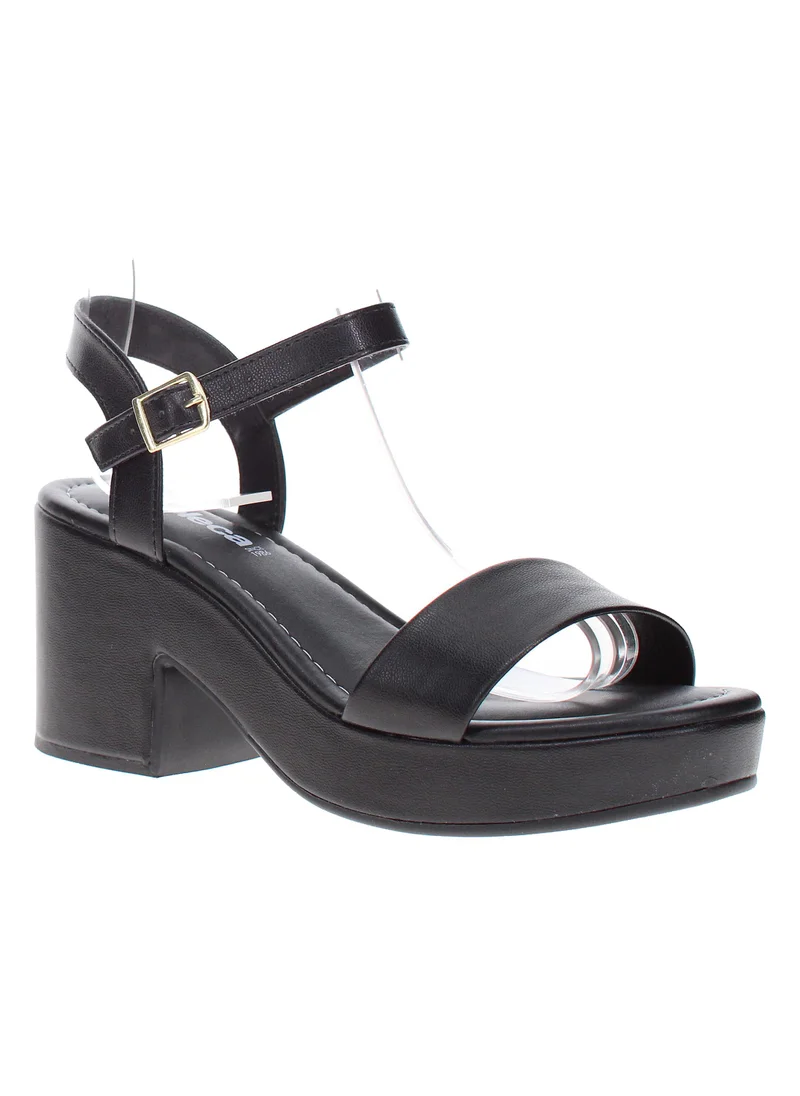 موليكا صنادل مسطحة نسائية من موليكا مع حزام ظهر – مقاس آمن وملابس يومية خفيفة الوزن