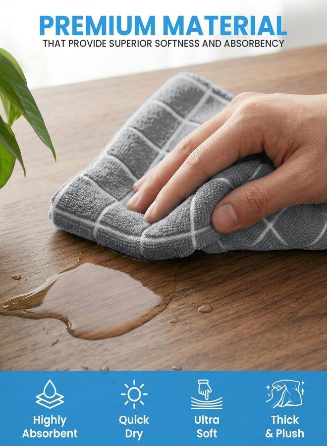 Utopia Towels 12 Pack Wash Cloths Set, 12 by 12 Inches, Highly Absorbent and Super Soft Microfiber Fingertip Towels, Multi-Purpose Washcloths for Bathroom, Kitchen, Hotel, Spa, and Gym (Grey - Image 5