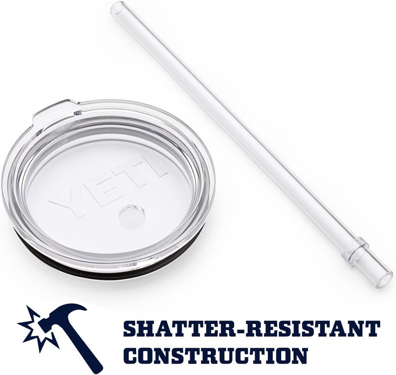 YETI Rambler 26 oz Straw Cup, Vacuum Insulated, Stainless Steel with Straw Lid, Seafoam - Image 4