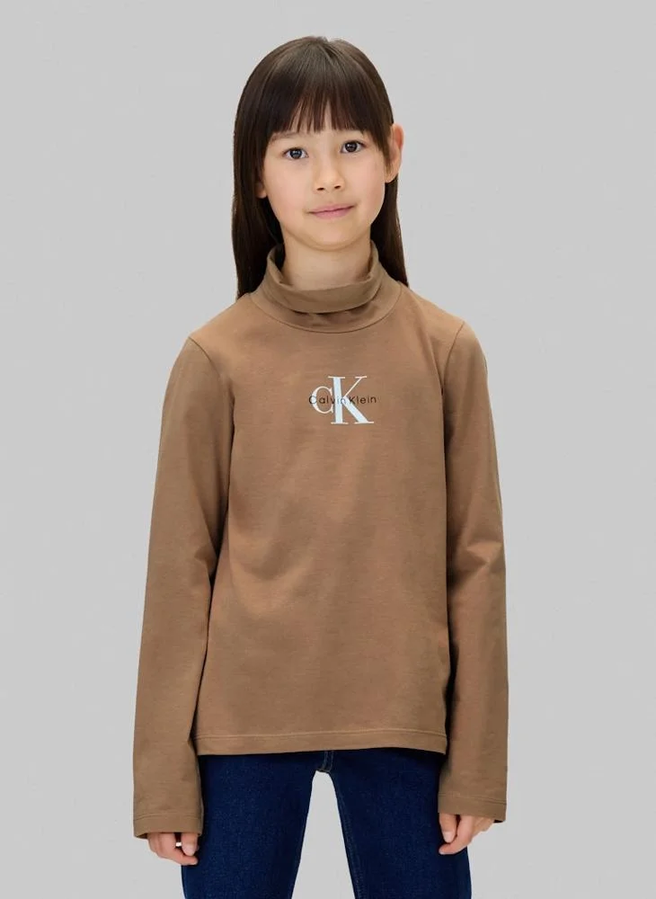 Calvin Klein Jeans Kids Graphic Crew Neck T-Shirt