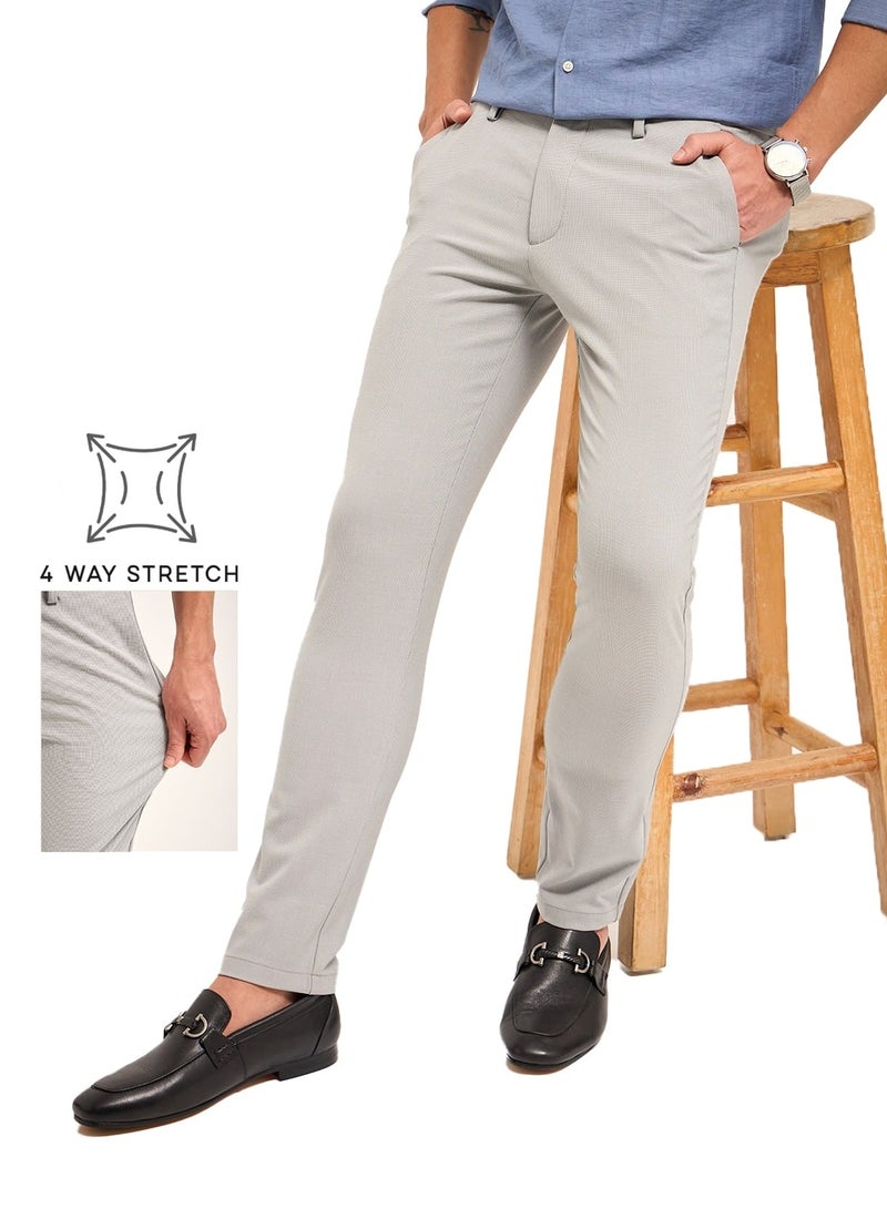 THE BEAR HOUSE Men's Classic Formal Trousers Stylish and Comfortable Dress Pants for Office Meetings, Business Travel, Professional Events, Corporate Settings, and Everyday Formal Wear - Image 1